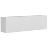 Image de Meuble TV en bois "White" - 150 x 31 x 44 cm - Blanc