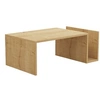 Image de Table basse - MEMO - Rectangulaire - Chene saphir - Relevable - 86,8 x 32,4 x 50 cm