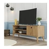 Image de Meuble TV - RETRO - Chene - 120 x 30 x 45 cm