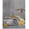 Image de Parure de lit - 129CTN62591 - 1 housse de couette 220 x 240 cm + 2 taies d'oreiller 60 x 60 cm - 100% coton ranforcé - Gris