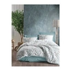 Image de Parure de lit - 129CTN62586 - 1 housse de couette 220 x 240 cm + 2 taies d'oreiller 60 x 60 cm - 100% coton ranforcé - Menthe