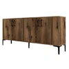 Image de Buffet en bois "Kiev" - 180 x 35 x 78 cm - Noyer