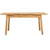 Image de Table a manger - SANTIAGO - Extensible - Rectangulaire - 4 personnes - 120 x 77 x 75 cm - Pin atlantique