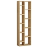 Image de Bibliothèque en bois "Tomi" - 45 x 20 x 150 cm - Chêne Saphir
