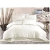 Image de Parure de lit - 1 housse de couette 220 x 240 cm + 2 taies d'oreiller 60 x 60 cm - 80% coton, 20% polyester - Creme