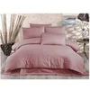 Image de Parure de lit - 1 housse de couette 220 x 240 cm + 2 taies d'oreiller 60 x 60 cm - 80% coton, 20% polyester - Poudre