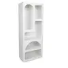 Image de Etagère avec 5 niches - Blanc - LUELA