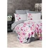 Image de Parure de lit - 129CTN64415 - 1 housse de couette 220 x 240 cm + 2 taies d'oreiller 60 x 60 cm - 100% coton ranforcé - Gris