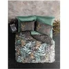 Image de Parure de lit - 129CTN63944 - 1 housse de couette 220 x 240 cm + 2 taies d'oreiller 60 x 60 cm - Satiné 100% coton - Menthe
