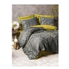 Image de Parure de lit - 129CTN63945 - 1 housse de couette 220 x 240 cm + 2 taies d'oreiller 60 x 60 cm - Satiné 100% coton - Anthracite