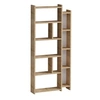 Image de Bibliothèque en bois "Momo" - 65 x 15 x 150 cm - Chêne