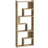 Image de Bibliothèque en bois "Megg" - 60 x 15 x 150 cm - Chêne