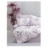 Image de Parure de lit - 129CTN64285 - 1 housse de couette 220 x 240 cm + 2 taies d'oreiller 60 x 60 cm - 100% coton ranforcé - Lilas
