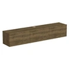 Image de Meuble TV en bois "Denby" - 160 x 31 x 29 cm - Noyer