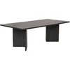 Image de Table basse en aggloméré Sabin bois noir