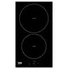 Image de HDMI32400DT - Table de cuisson à induction - 2 plaques de cuisson - Niche - largeur : 26.8 cm - profondeur : 49 cm - noir