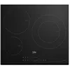 Image de HII63200MTB - Table de cuisson à induction - 3 plaques de cuisson - Niche - largeur : 56 cm - profondeur : 59 cm - avec avant biseauté - noir