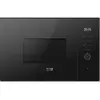 Image de Four micro-onde encastrable noir compact avec micro-ondes 800 W