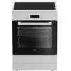Image de Cuisinière induction 72l 3 feux blanc FSE68302MWC