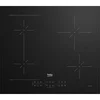 Image de Table de cuisson HII64200SFMT Noir Encastrable 59 cm Table de cuisson à induction 4 foyers