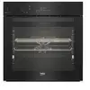 Image de Four intégrable multifonction 72l 60cm pyrolyse noir BBIS17302BMP