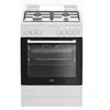 Image de Cuisinière gaz 72l 4 feux blanc FBE62011WC