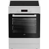 Image de Cuisinière induction 72l 4 feux blanc FBE69303MWC