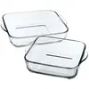 Image de LOT DE 2 PLATS EN VERRE BORCAM