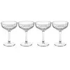 Image de Secret de Gourmet - Lot de 4 Coupes de Champagne "Timeless" 25cl Transparent