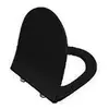 Image de sento abattant ultra-fin frein de chute noir mat (120-083r009)