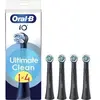 Image de Brossettes - ORAL-B - iO refills Ultimate Clean - Pack de 4 - Noir