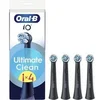 Image de Têtes de brosse à dents Oral-B iO Ultimate Clean 4 pièces Noir compatible Oral-B iO