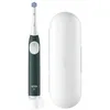 Image de Oral-B iO Series 2 Brosse à dents électrique, 1 brosse, 3 modes de brossage, technologie magnétique, étui de voyage, conçue par Braun, vert forêt en occasion ou reconditionné