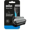 Image de Braun Tête de Rasoir Electrique Homme Series 3+ 32B Noire | Pièce Originale de Remplacement pour Rasage de Près, 2 Lames à Grille, Tondeuse Centrale, Rechange pour Raser la Barbe en occasion ou reconditionné