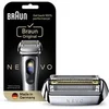 Image de Accessoire rasage Tête de rasoir de rechange Compatible Avec Les Rasoirs Braun NEVO, Argent