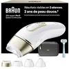 Image de Braun Epilateur Lumiere Pulsee Smart Silk Expert Pro 5, Alternative au Laser à Domicile, Réduction Semi-Définitive des Poils, Pochette, Rasoir Femme Gillette Venus, 4 Têtes, PL5431 en occasion ou reconditionné