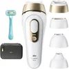 Image de Epilateur IPL Silk Expert Pro 5 PL5431 - 400000 Impulsions, 3 Intensités, 4 Têtes, Blanc/Or