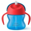 Image de Tasse à paille bleu 200 ml - philips