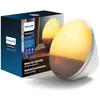 Image de PHILIPS SmartSleep Wake-up Light   Lampe de réveil, Simulation colorée du lever de soleil, 20 niveaux de luminosité, 6 sons naturels, Fonction d’éclairage nocturne, Modèle HF3521/01 en occasion ou reconditionné