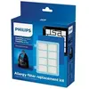 Image de Kit De Filtres De Rechange Pour Aspirateur Powerpro Compact & Active Floor - Fc8010/02 - Bleu/Blanc