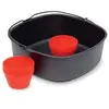 Image de Kit de patisserie et moules a muffins en silicone pour Airfryer XL HD9945/01