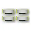 Image de Pack de 4 lames de remplacement tondeuse OneBlade QP240/50 Chrome foncé