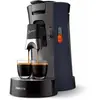 Image de Senseo Select CSA240 - Machine à café - 1 bar - louros blue/cashmere gray