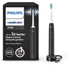 Image de Philips Sonicare 3100, Brosse à dents électrique sonique, capteur de pression et minuterie, noir, modèle HX3671/14 en occasion ou reconditionné