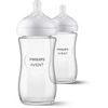 Image de Lot de 2 Biberons Natural 3.0 SCY933/02 - 240 ml - En verre