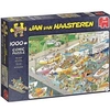 Image de Jumbo Jigsaw Puzzle Jan van Haasteren Les écluses 1000 pièces