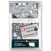 Image de Zentangle 89 x 89 mm original zentangle carreaux (lot de 20) bruynzeel z20twgb
