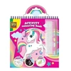 Image de Cahier d'activités de coloriage a paillettes 3 en 1