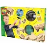 Image de SES Creative | Atelier de Menuiserie | Kit Menuisier Enfant Bois 57 Pièces | Scie + Marteau + Main Sécurité | Coffret Bricolage Créatif dès 5 Ans | Jouet 100% Neutre en CO2 | Idée Cadeau |943 en occasion ou reconditionné