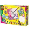 Image de Moulage et peinture - Toiles pour peindre des princesses 3x - Loisirs créatifs - Réaliser 3 peintures de princesses.